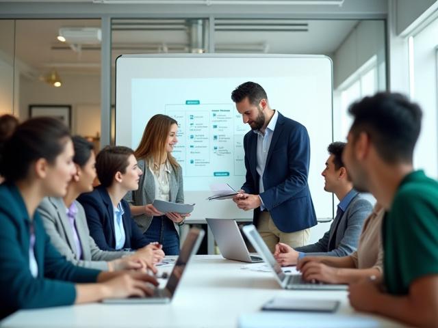 Millbrook Minds team collaborating on EdTech solutions